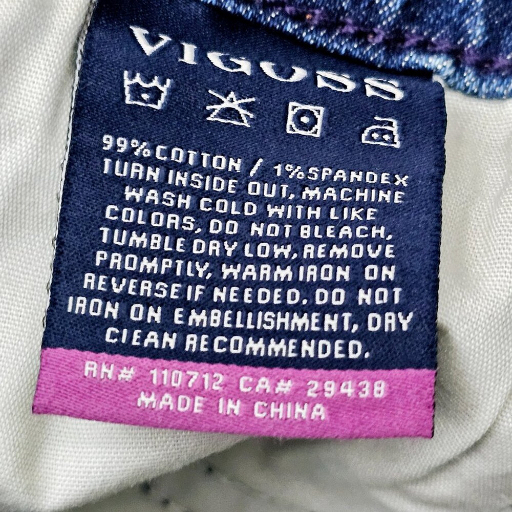 Vigoss Friday Women's High Rise Tapered Boyfriend Medium Wash Jeans Size 26 NWT - Picture 10 of 15